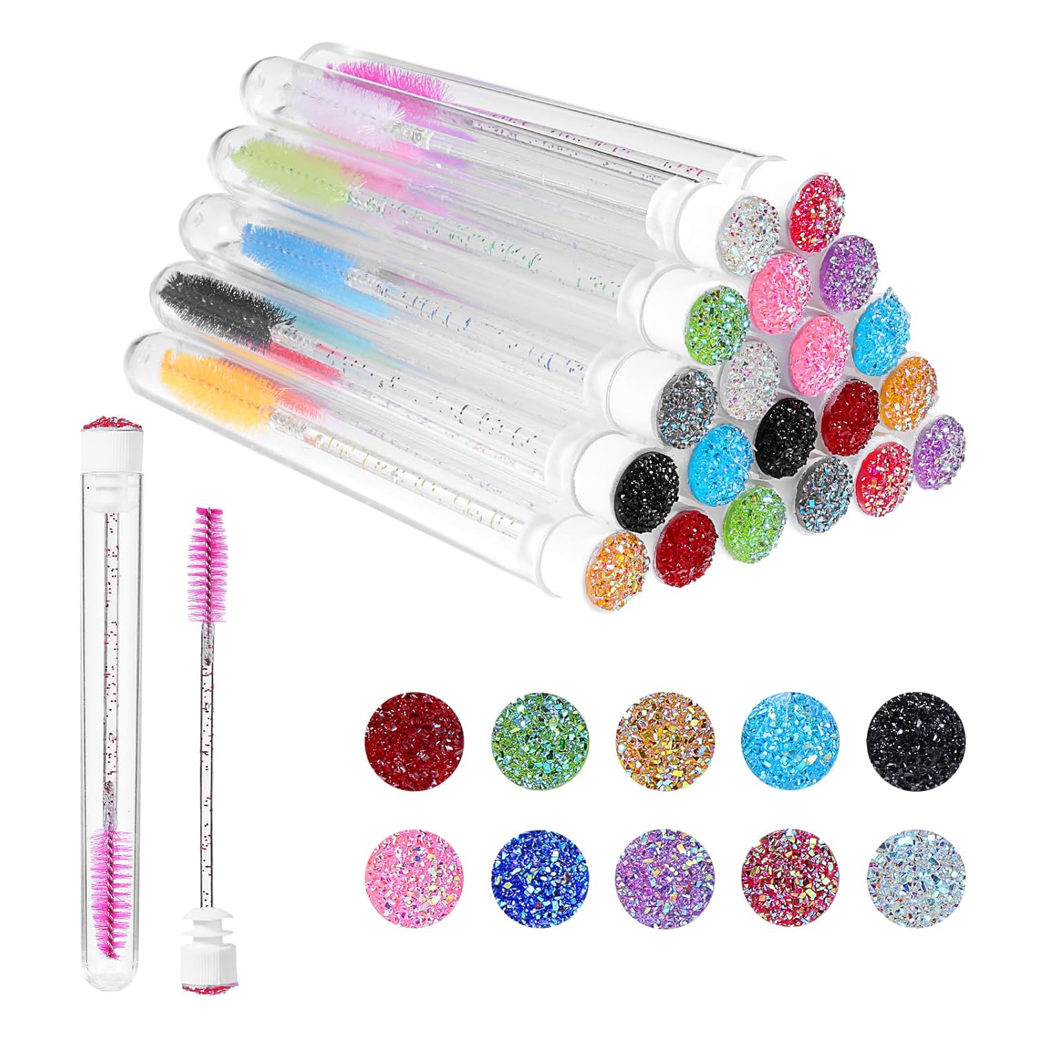 Eyelash Extension Cleaning - Eyelash Brush Lash Spoolies Tube Mascara