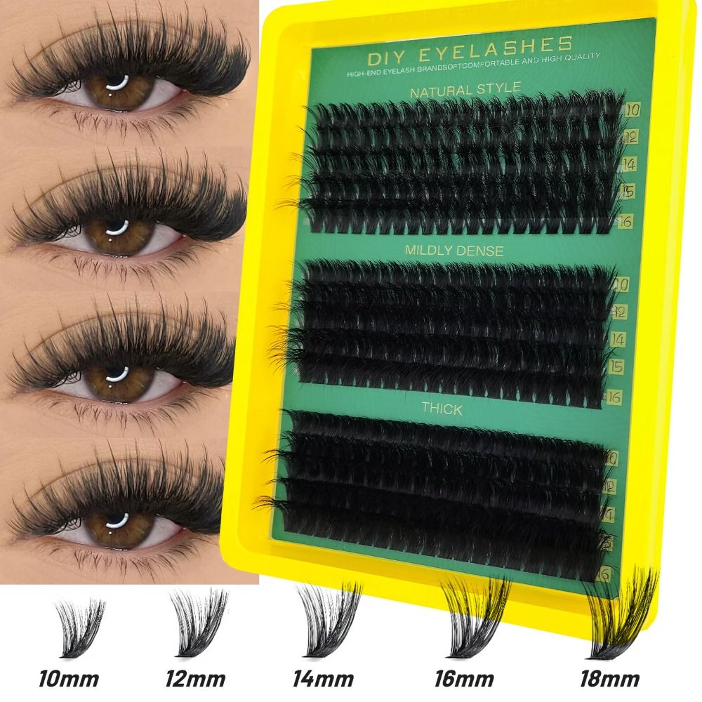 Eyelash Extension Look - Natural Look False Eyelashes Bond and
