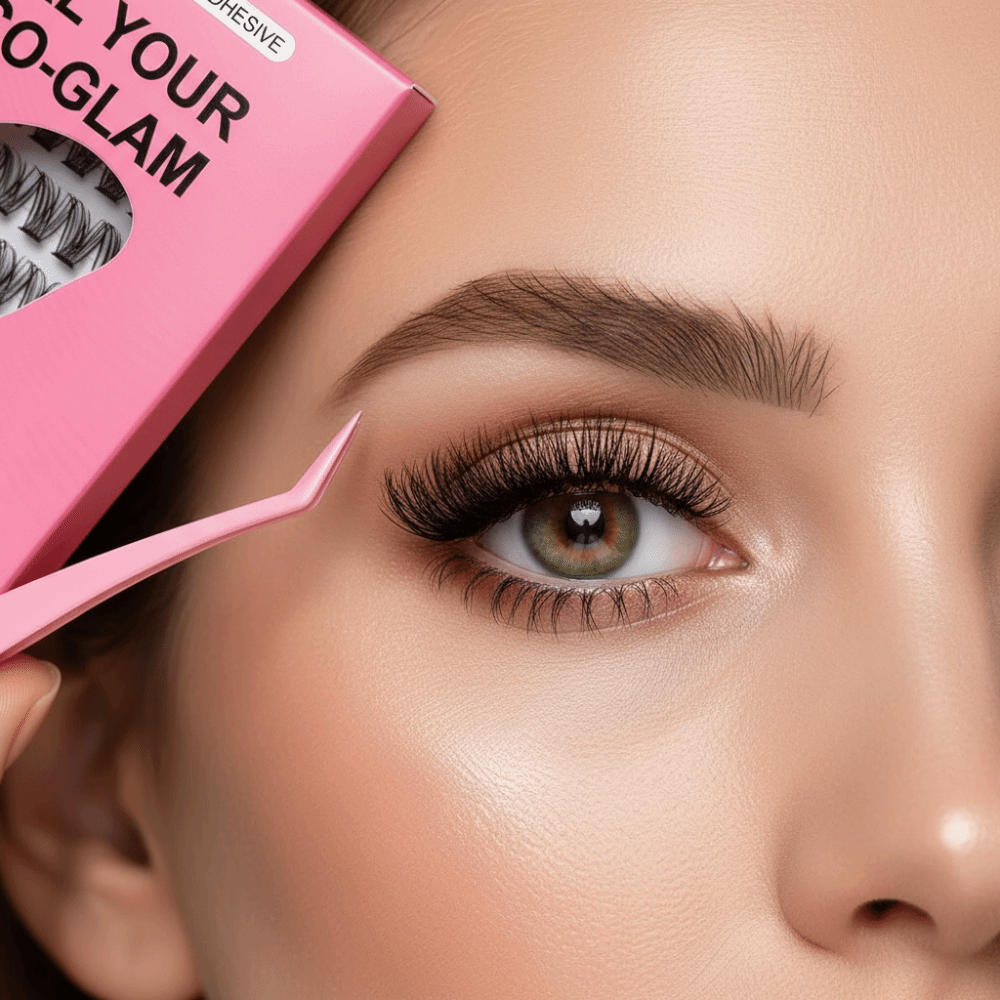 Eyelash Extension Look - Natural Look DIY Lashes Extension Kit