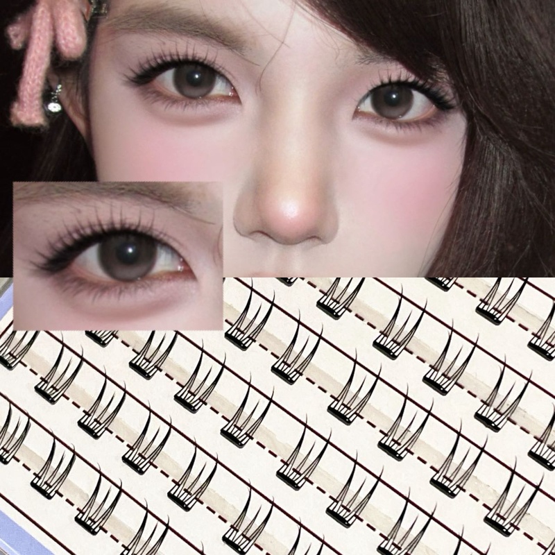 Lash Adhesive Glue - Mixiaohe Glue-Free Thin Slice Lashes 4