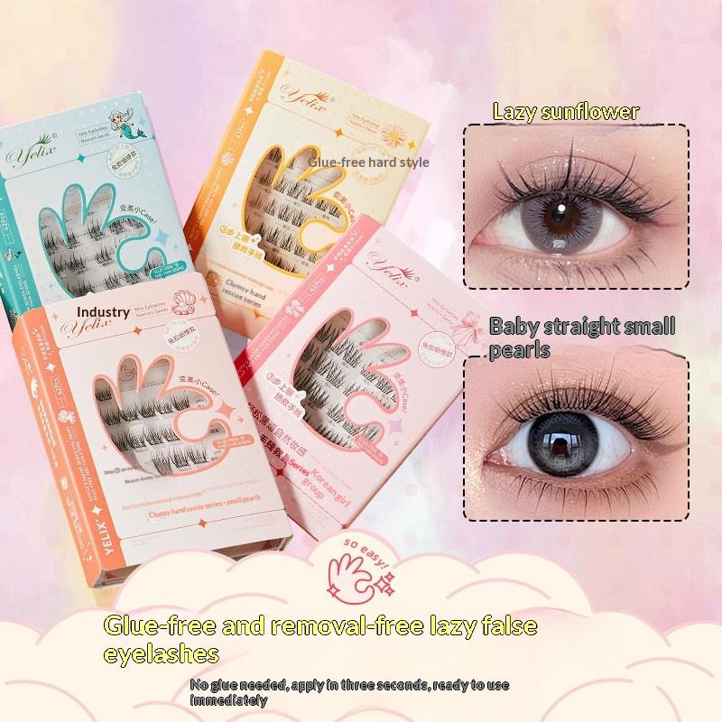 Lash Adhesive Glue - 7 Rows Self-Adhesive Eyelashes No Glue