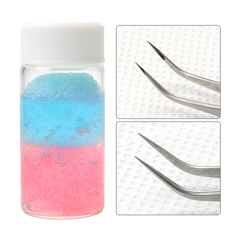 Eyelash Extension Cleaning - Eyelashes Tweezers Cleaner Lash Glue Extension