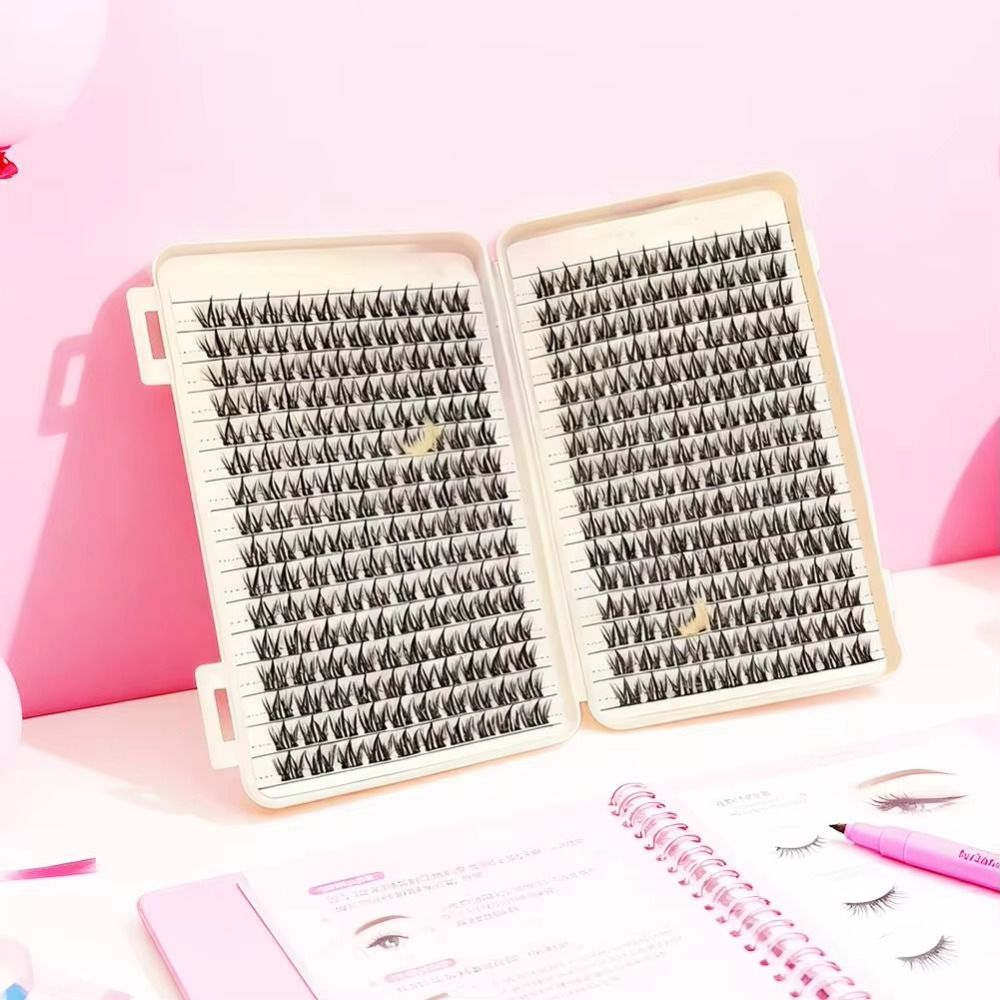 Eyelash Extension Look - Natural Look False Eyelashes Wispy Style