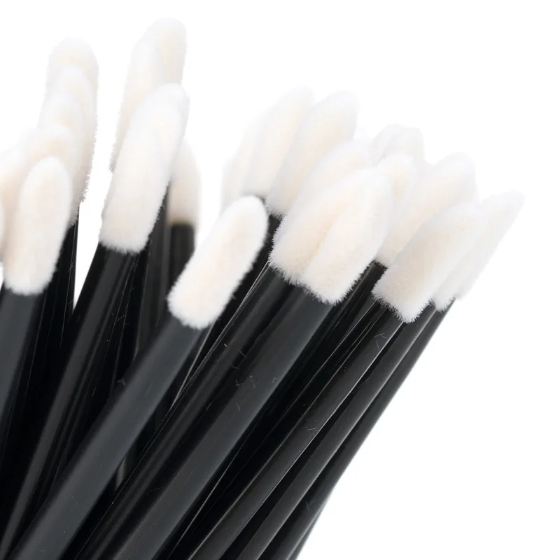 Disposable Lip Brush 100Pcs Ey - Eyelash Extension For Beginners 评论和价格