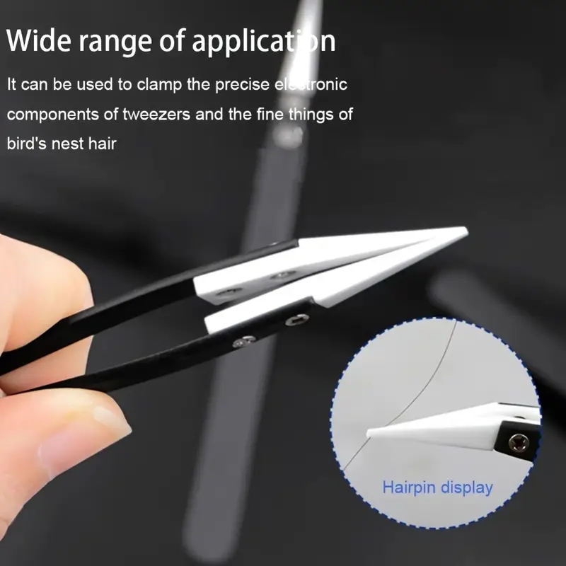 Ceramic antistatic tweezers, i - Isolation Tweezer Curved 评论和价格