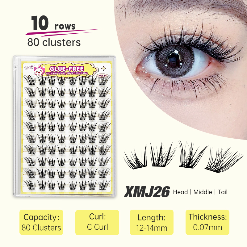 Yelix Fox-style Side Flying Ey - Eyelash Extension Look 评论和价格