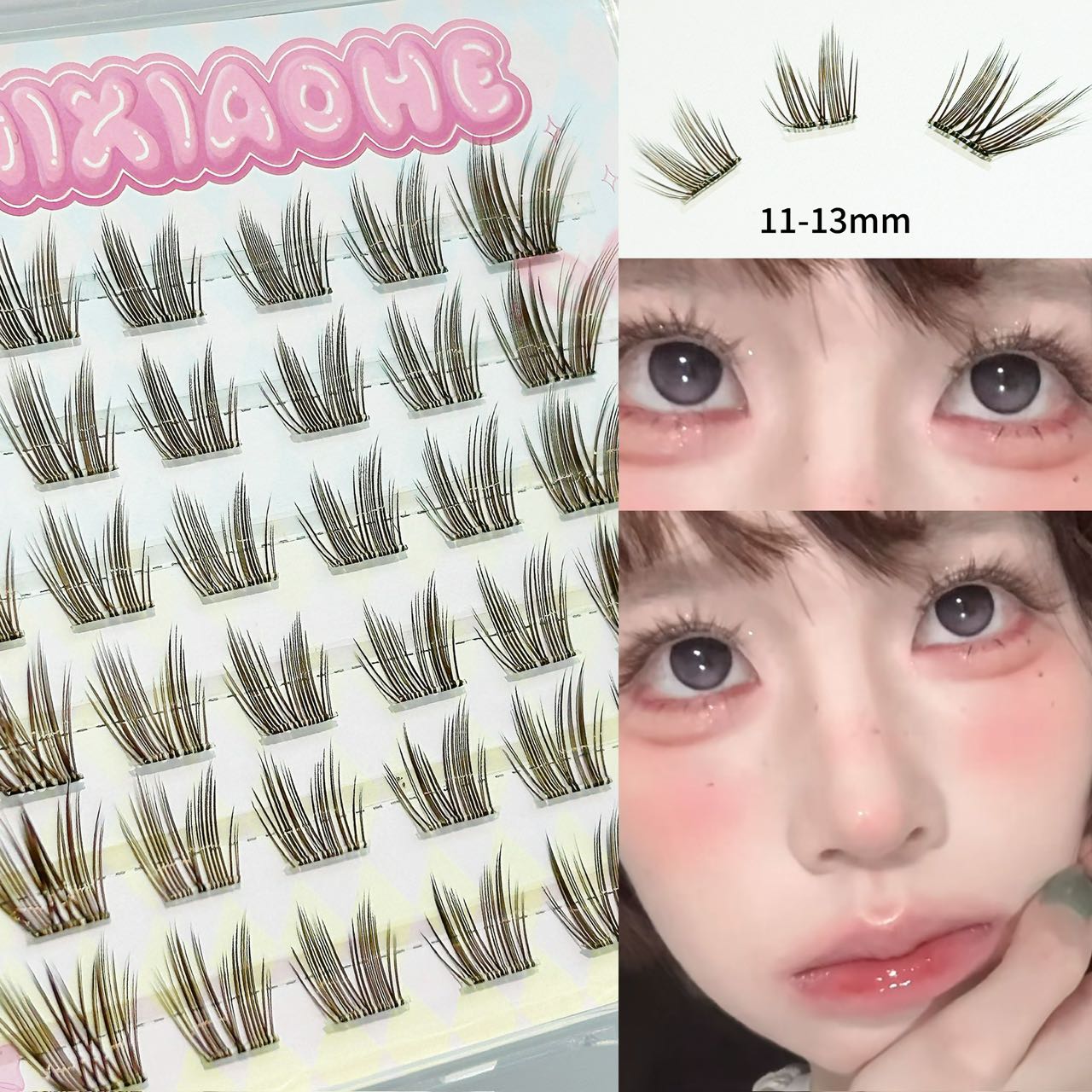 Mixiaohe Black Brown Glue-Free - Lash Adhesive Glue 评论和价格