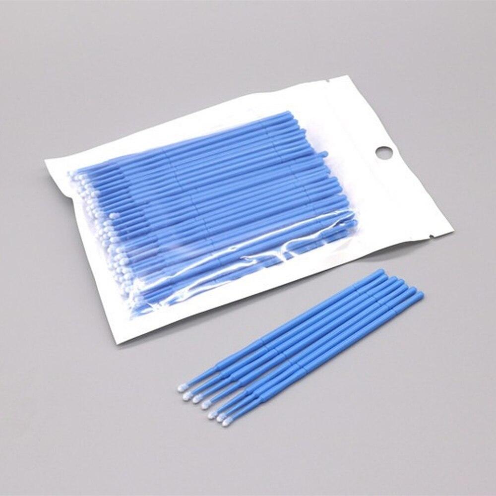 100pcs/lot Micro Brushes Make  - Eyelash Extension For Beginners 评论和价格