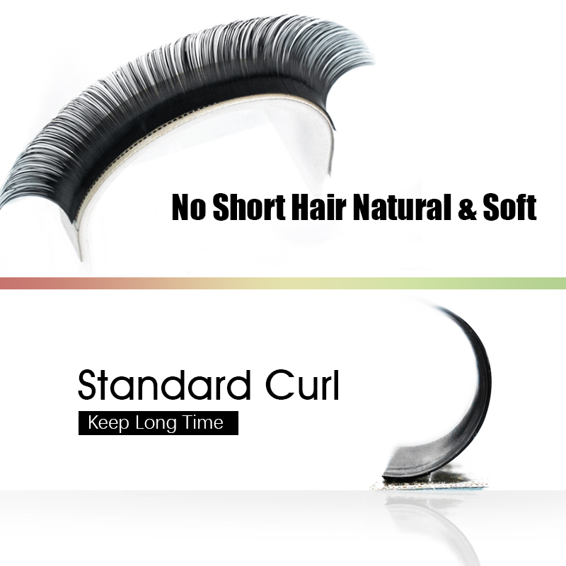 MASSCAKU All Size 1 Tray 16 Ro - Eyelash Extension Natural Classic 评论和价格