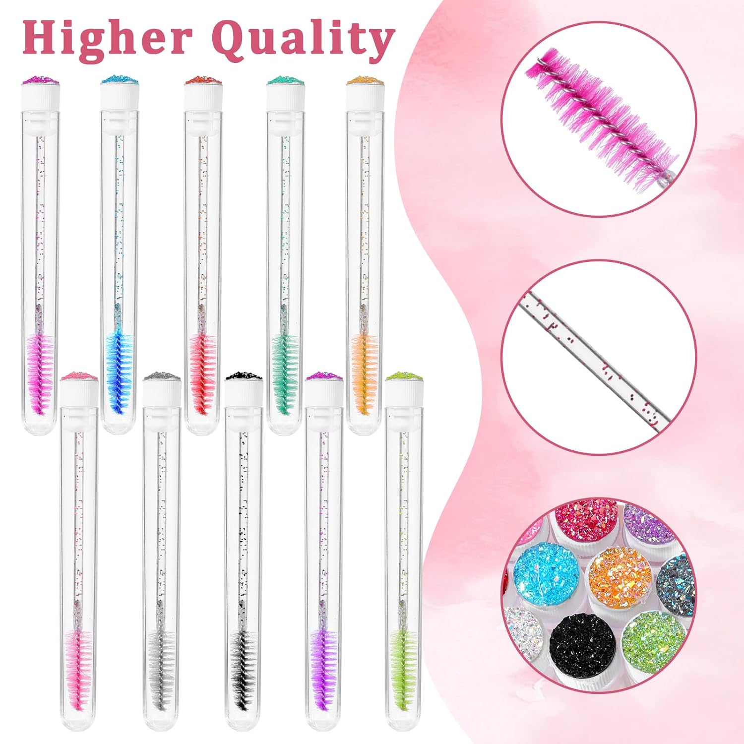 Eyelash Brush Lash Spoolies Tu - Eyelash Extension Cleaning 评论和价格