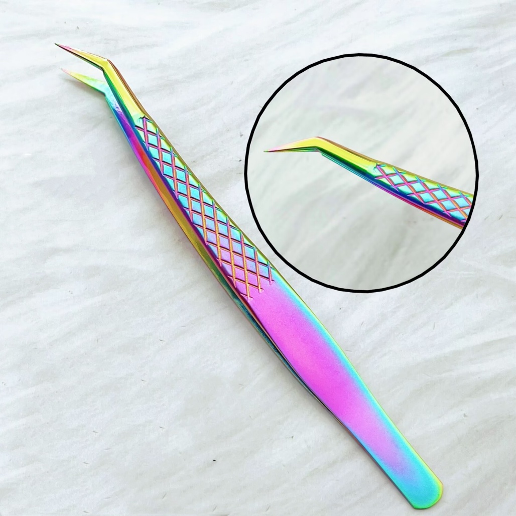 Professional Eyelash Extension - Isolation Tweezer Curved 评论和价格