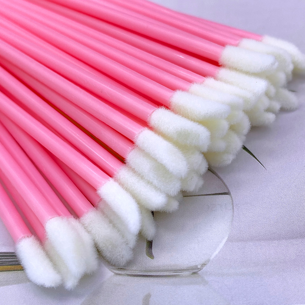100Pcs Disposable Lip Brush Ey - Eyelash Extension For Beginners 评论和价格