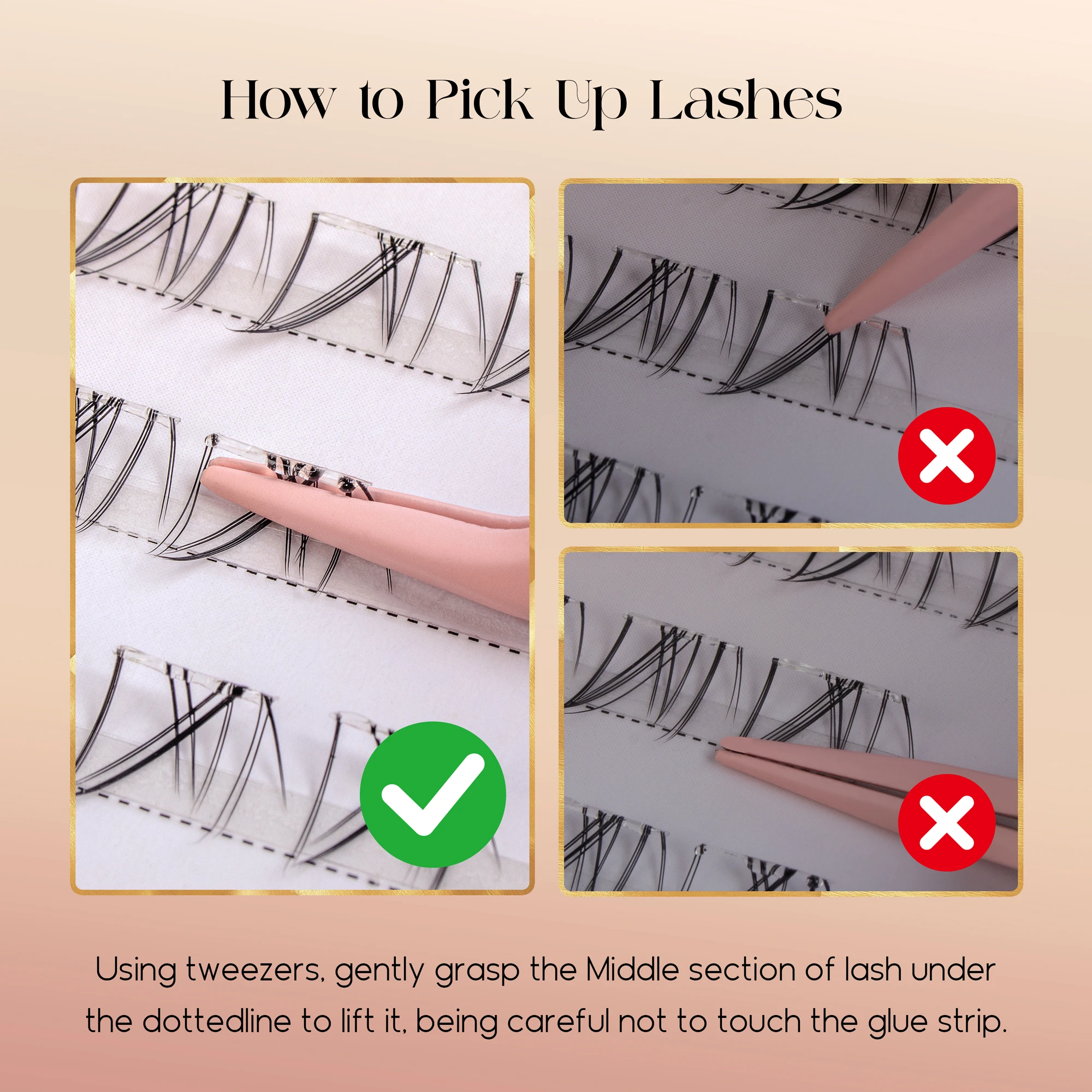 Befer No Glue Needed Lower Las - Lash Adhesive Glue 评论和价格