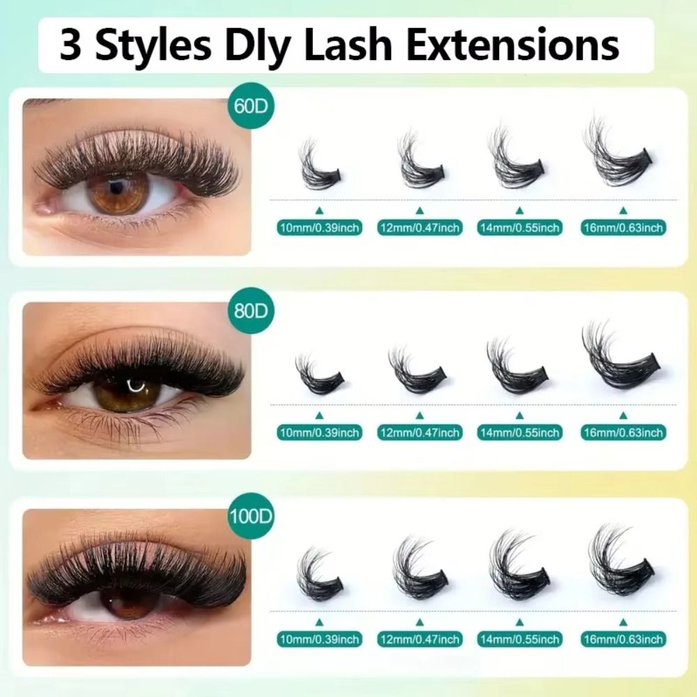 Natural Look False Eyelashes B - Eyelash Extension Look 评论和价格