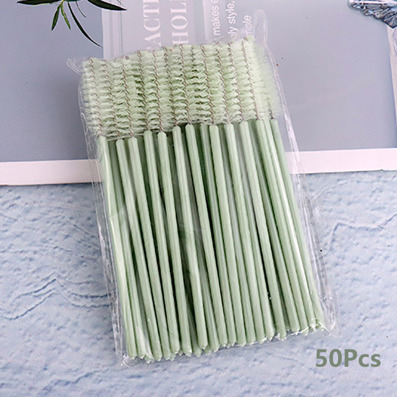 100Pcs Eyelash Brushes Makeup  - Eyelash Extension Vendor 评论和价格
