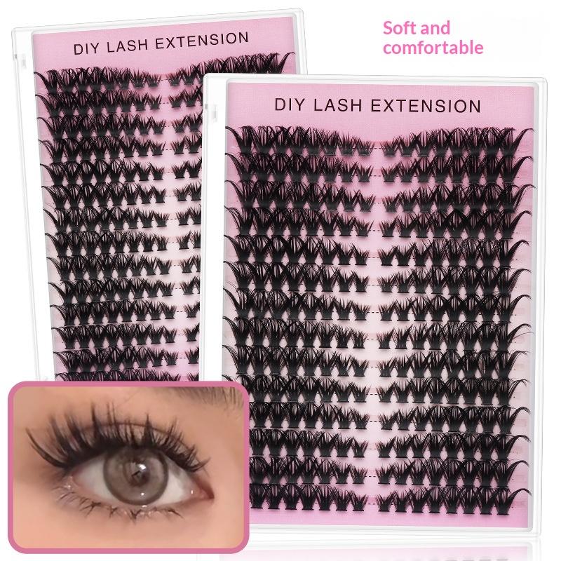 20pcs DIY False Eyelash Extens - Eyelash Extension Look 评论和价格