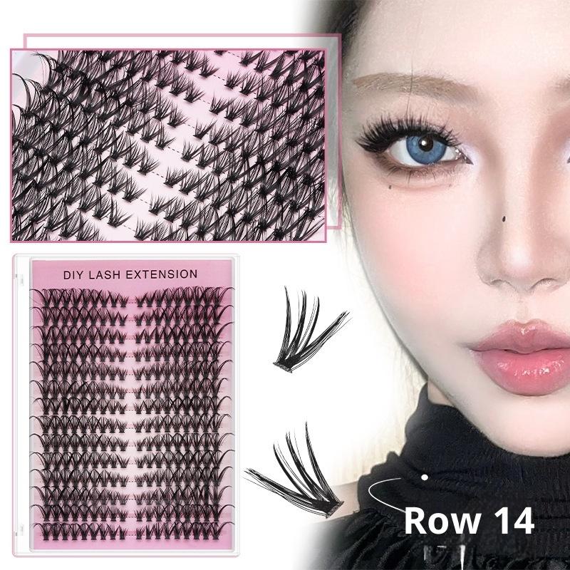 20pcs DIY False Eyelash Extens - Eyelash Extension Look 评论和价格
