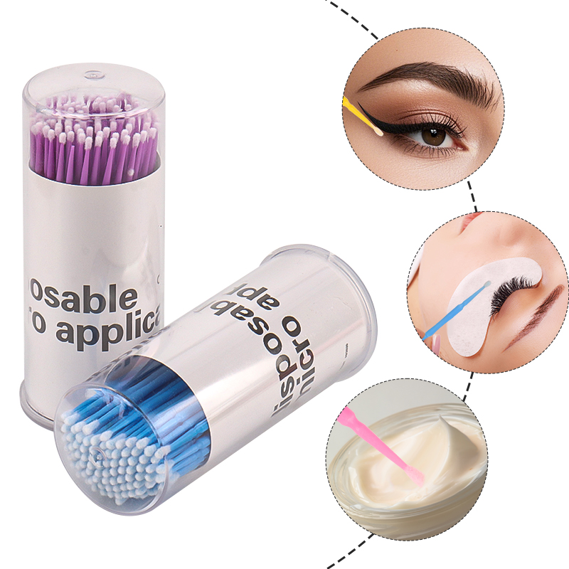 100pcs Disposable Eyelash Brus - Eyelash Extension Cleaning 评论和价格
