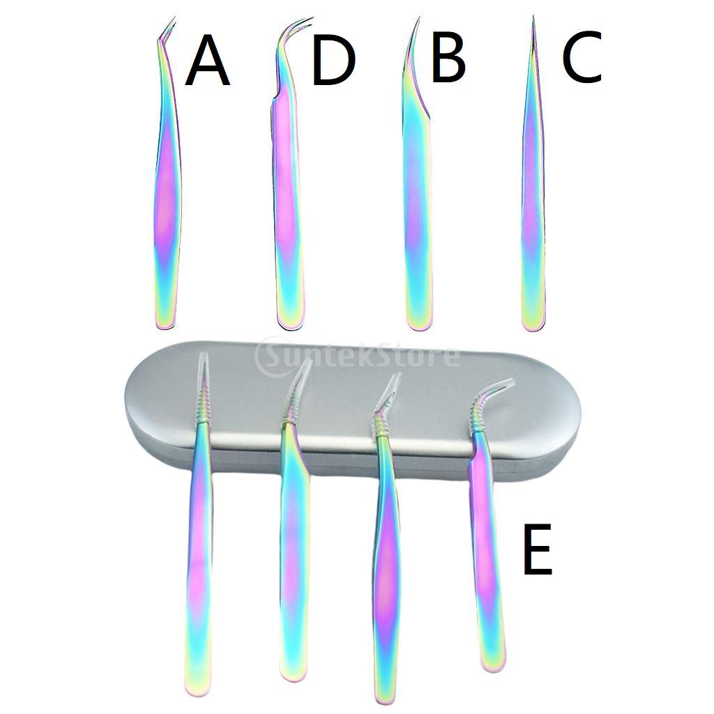Professional Eyelash Tweezers  - Isolation Tweezer Curved 评论和价格