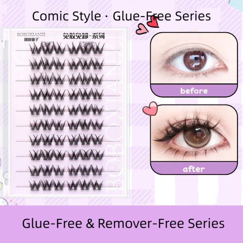 Self Adhesive Natural Eyelashe - Lash Adhesive Glue 评论和价格