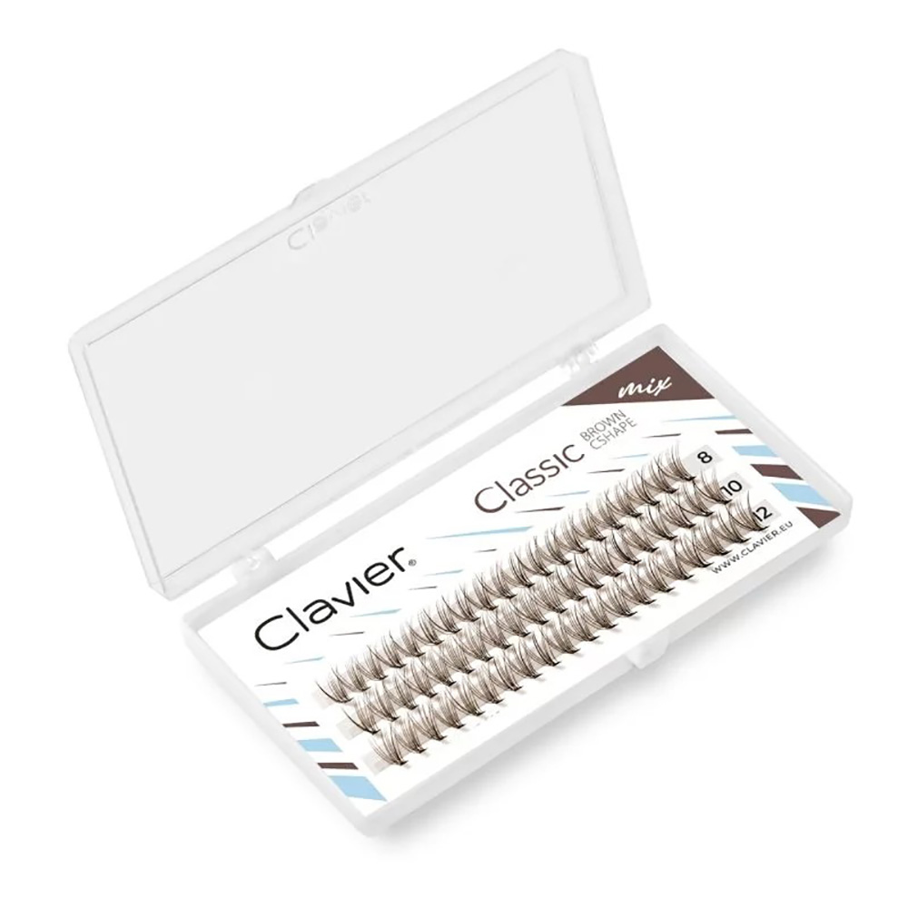 Clavier Classic Brown Eyelashe - Eyelash Extension Natural Classic 评论和价格