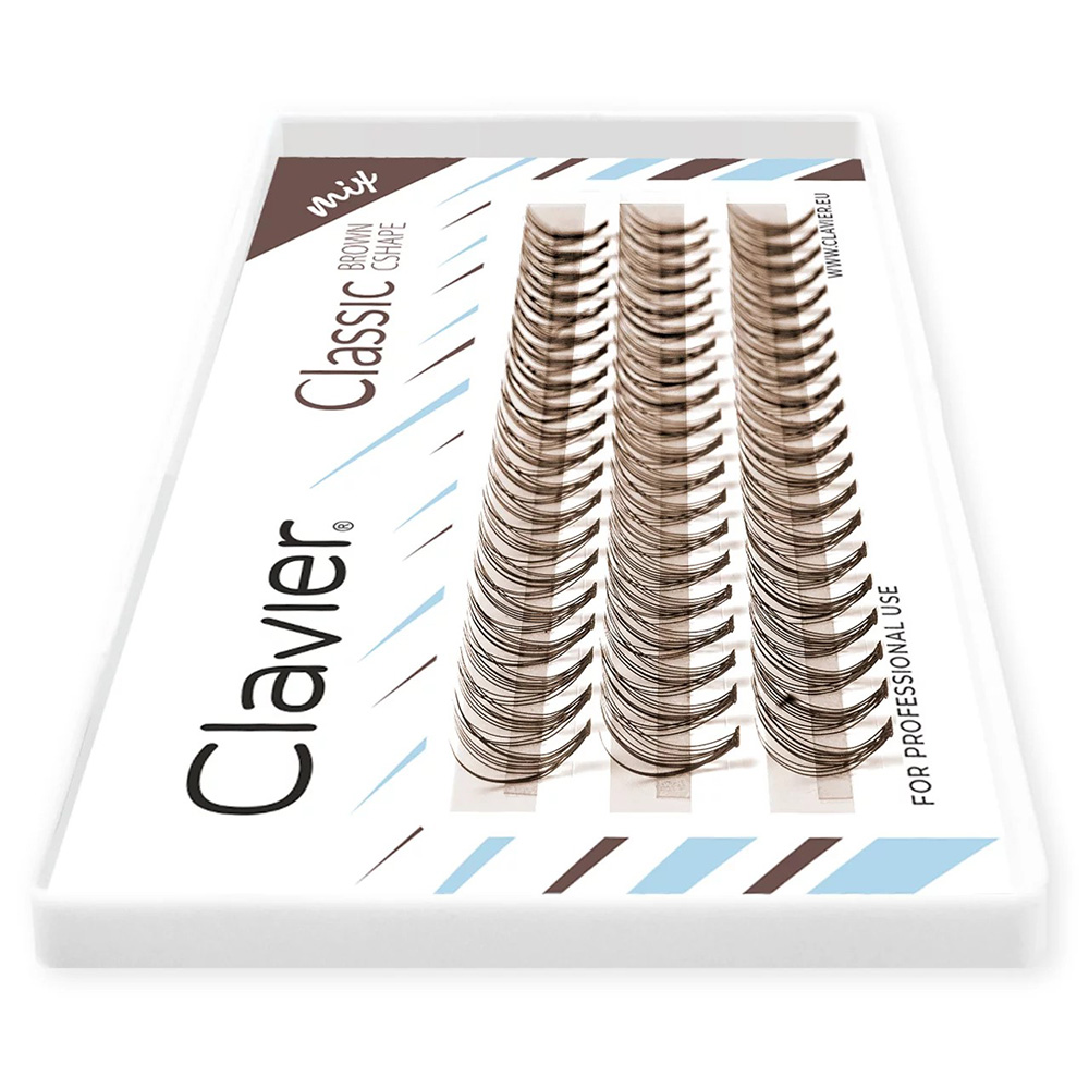 Clavier Classic Brown Eyelashe - Eyelash Extension Natural Classic 评论和价格