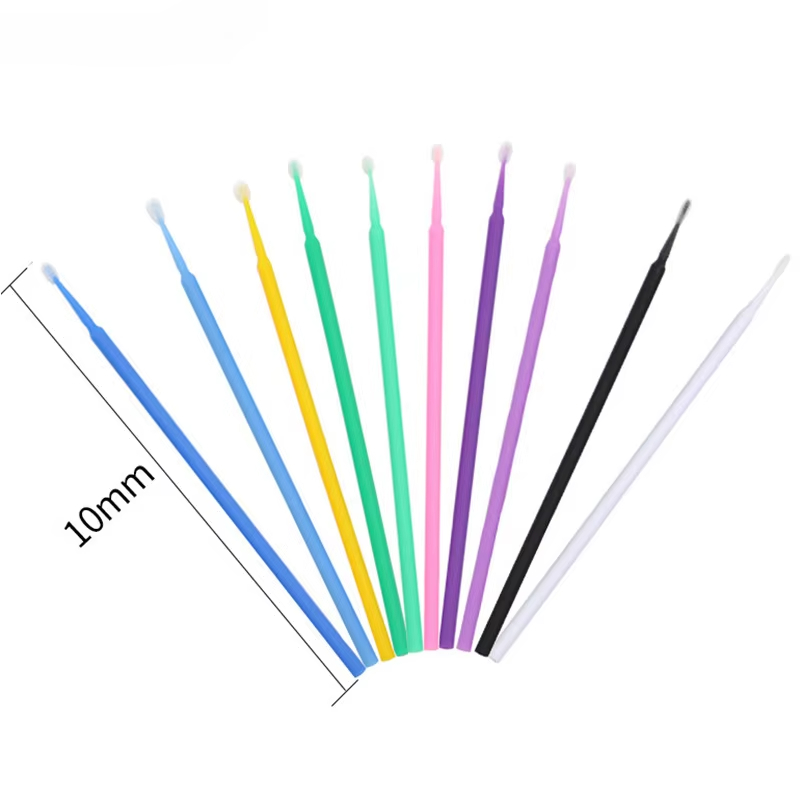 100Pcs Eyelash Cleaning Brush  - Eyelash Extension Cleaning 评论和价格
