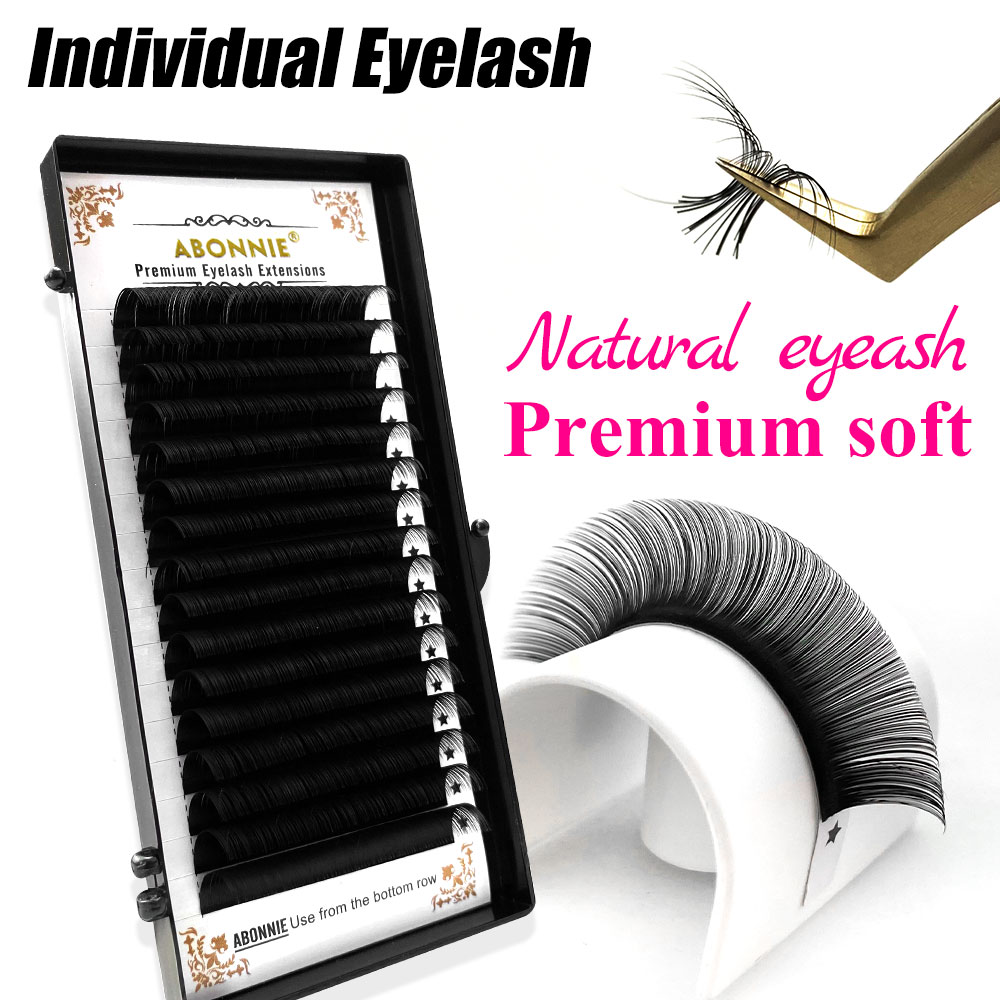 Abonnie 16Rows Classic Silk La - Eyelash Extension Natural Classic 评论和价格