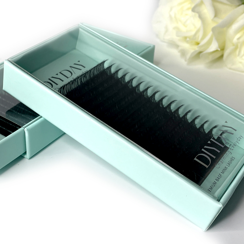 DIYDAY 16Rows Mink Lashes Indi - Eyelash Extension Natural Classic 评论和价格