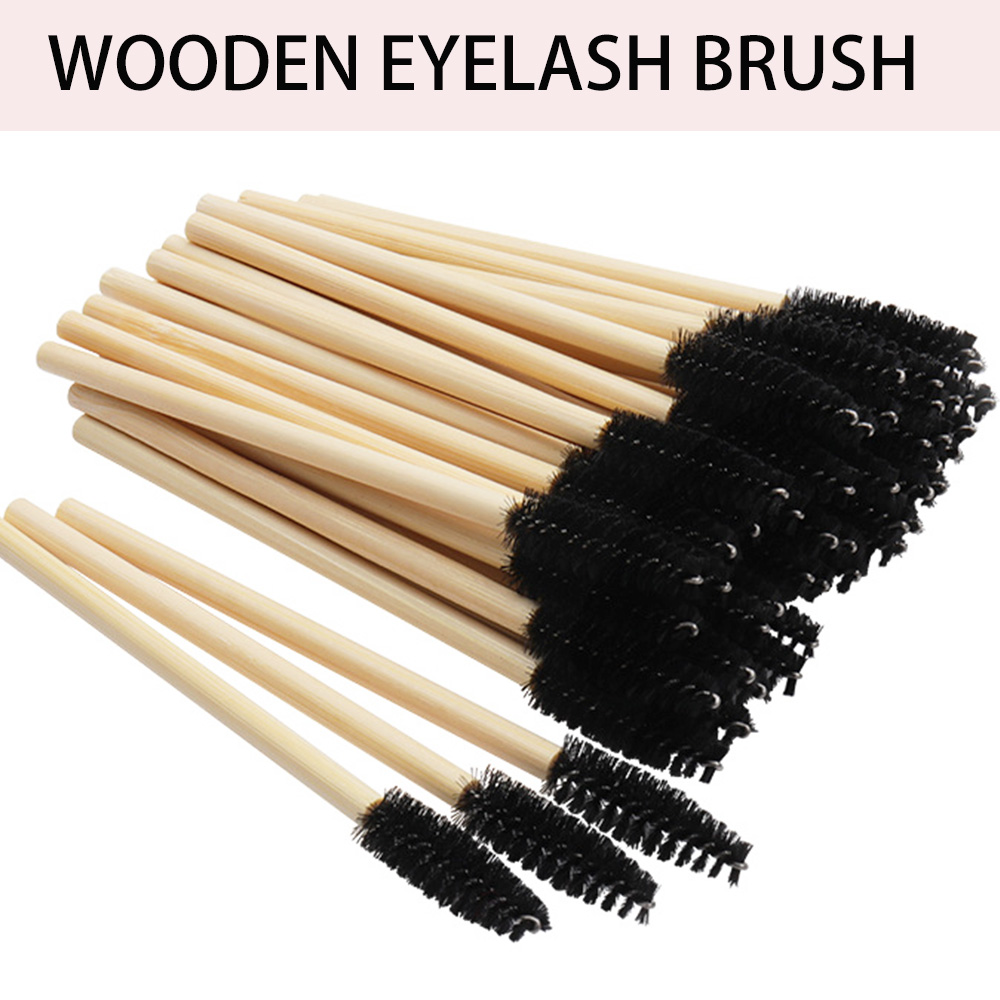 50/100pcs Lip Brushes Kits Bam - Eyelash Extension For Beginners 评论和价格