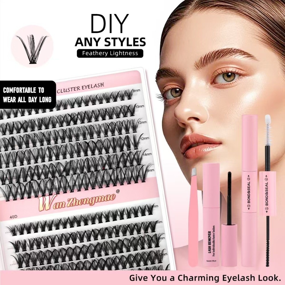 8-16mm Length False Eyelashes  - Eyelash Extension Look 评论和价格