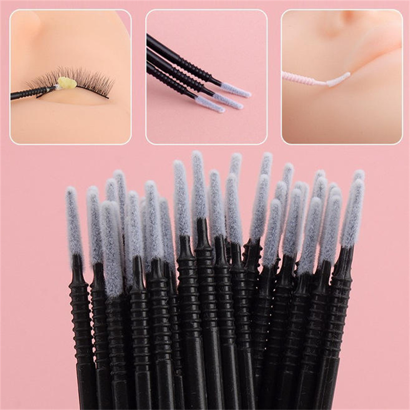 100/200/1000PCS Disposable Eye - Eyelash Extension Cleaning 评论和价格