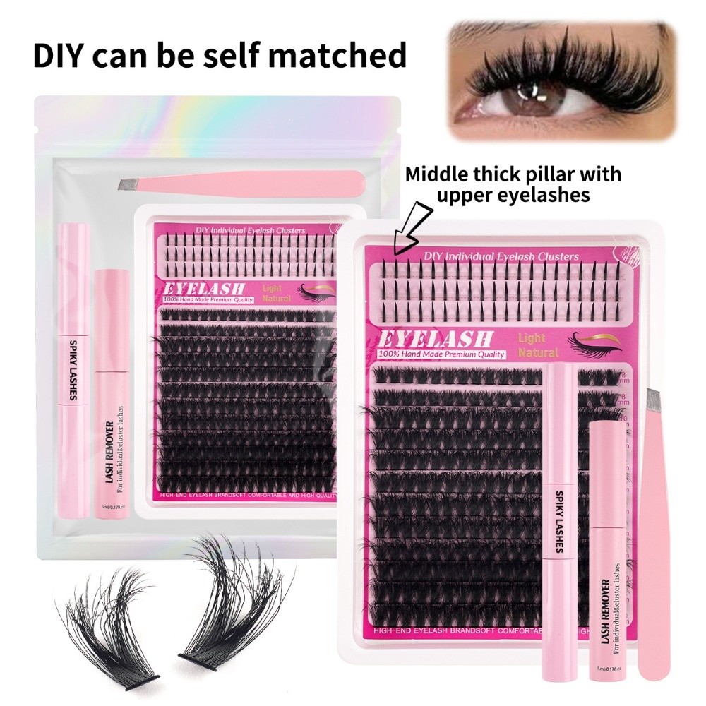 8-18mm Length False Eyelashes  - Eyelash Extension Look 评论和价格