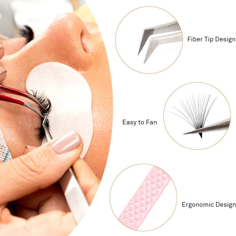 High Precision Eyelash Extensi - Isolation Tweezer Curved 评论和价格