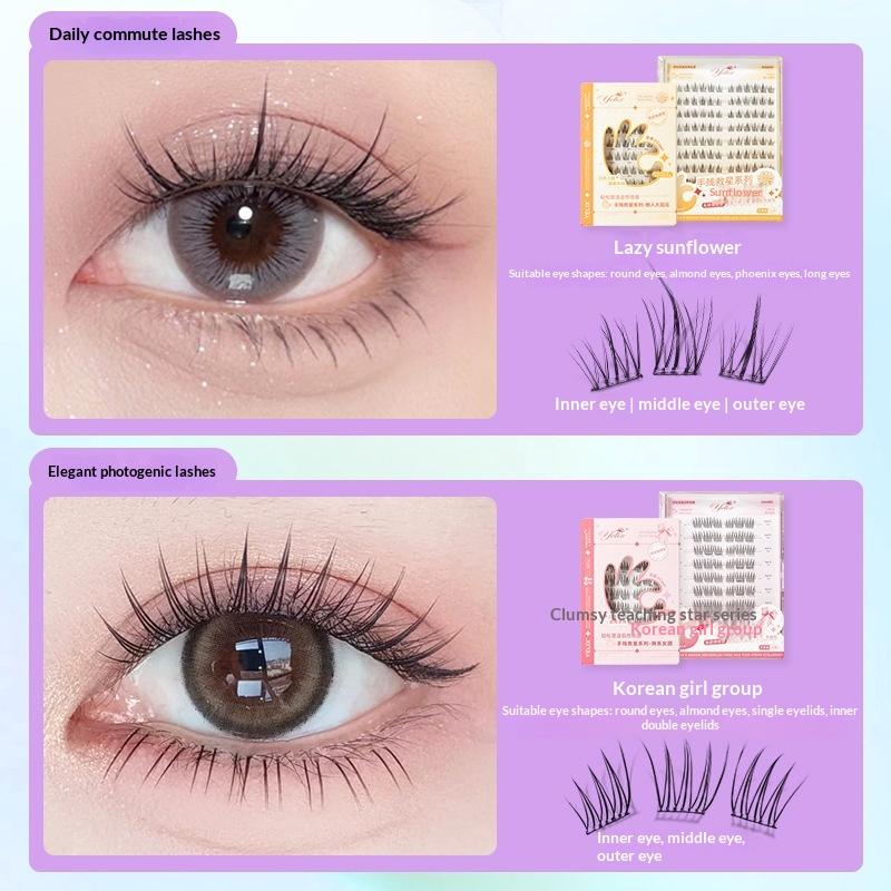 7 Rows Self-Adhesive Eyelashes - Lash Adhesive Glue 评论和价格