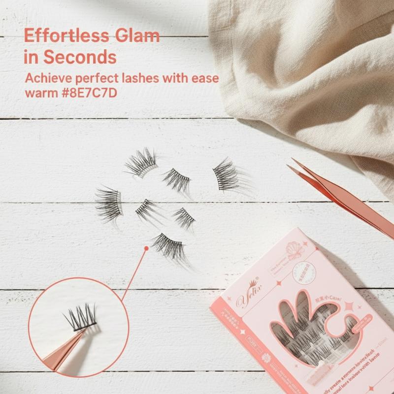 7 Rows Self-Adhesive Eyelashes - Lash Adhesive Glue 评论和价格