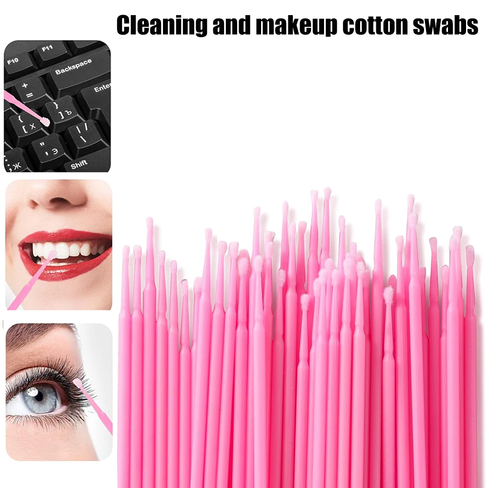 300pcs Individua Tool For Eyel - Eyelash Extension Cleaning 评论和价格