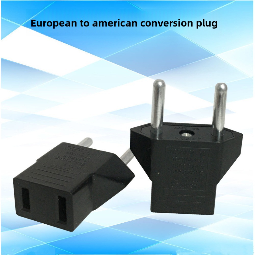 EU to US/AU Plug Adapter - Eur - Eyelash Extension Uk 评论和价格